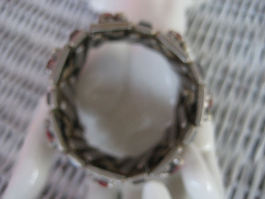Pink Rhinestone Panel Expansion Bracelet Pink Rhinestone Panel Expansion Bracelet