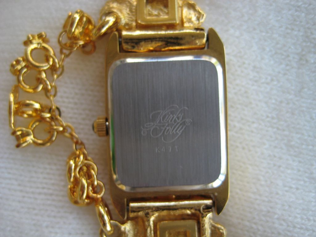 Kirks Folly Fabulous Cherub Angel Rhinestone Watch Kirks Folly Fabulous Cherub Angel Rhinestone Watch