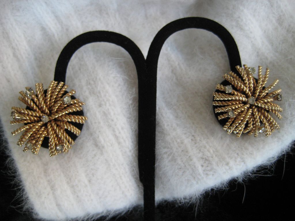 Bergere Starburst Rhinestone Earrings Bergere Starburst Rhinestone Earrings