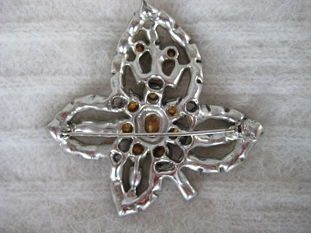 Glamorous Large Baguette Rhinestone Brooch Glamorous Large Baguette Rhinestone Brooch