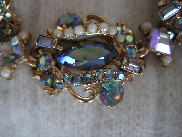 Breathtaking Hollycraft 1957 Rhinestone Necklace Bracelet Earrings Breathtaking Hollycraft 1957 Rhinestone Necklace Bracelet Earrings