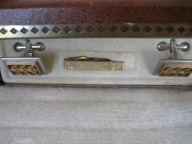 Swank Tie Tack Cuff Links Original Box Swank Tie Tack Cuff Links Original Box