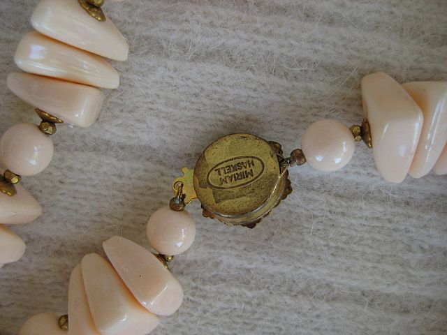 Tropical Pink Miriam Haskell Necklace Bracelet Earrings Tropical Pink Miriam Haskell Necklace Bracelet Earrings
