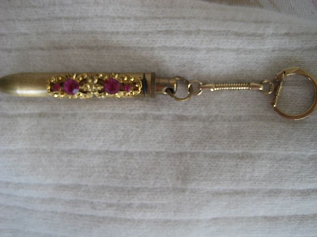 Vintage Flashlight Rhinestone Key Chain Tote Vintage Flashlight Rhinestone Key Chain Tote