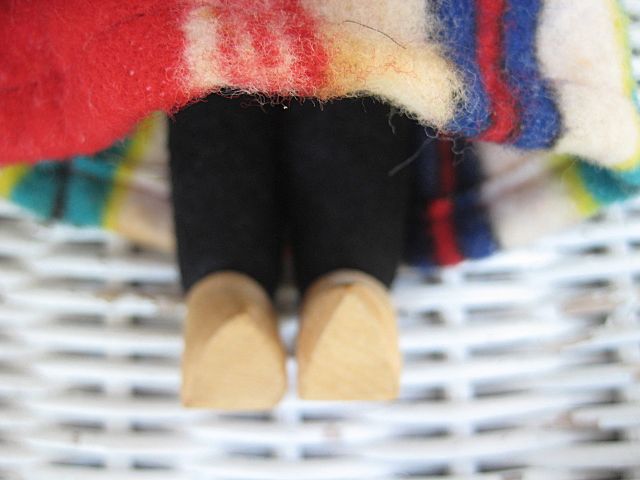 Handmade Cloth Felt Dutch Girl Handmade Cloth Felt Dutch Girl