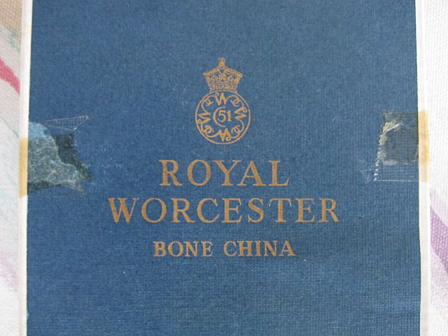 Royal Worcester Fine Bone China Trinket Tray Royal Worcester Fine Bone China Trinket Tray