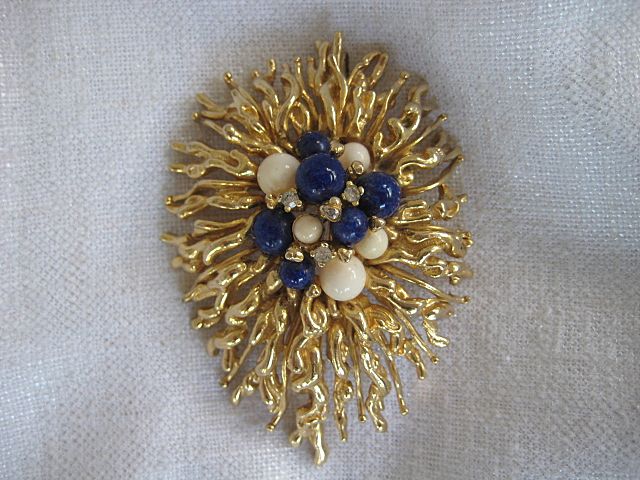 Spectacular Panetta Brooch Pendant Necklace Spectacular Panetta Brooch Pendant Necklace