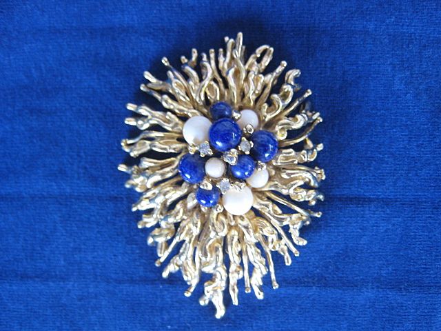 Spectacular Panetta Brooch Pendant Necklace Spectacular Panetta Brooch Pendant Necklace