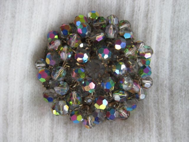 Large Spectacular Juliana D&E AB Dangle Crystal Brooch Large Spectacular Juliana D&E AB Dangle Crystal Brooch