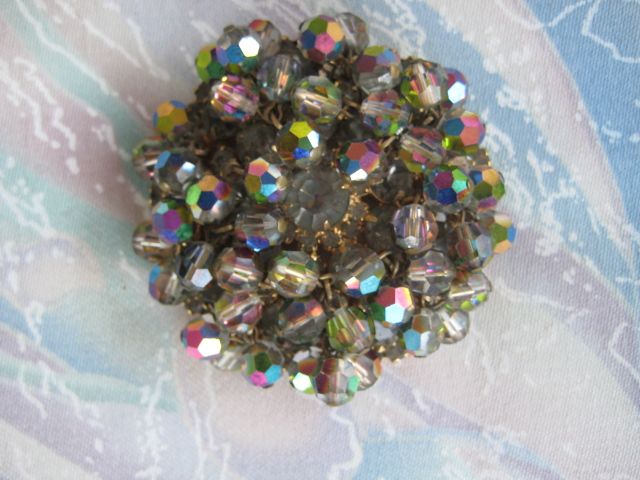 Large Spectacular Juliana D&E AB Dangle Crystal Brooch Large Spectacular Juliana D&E AB Dangle Crystal Brooch