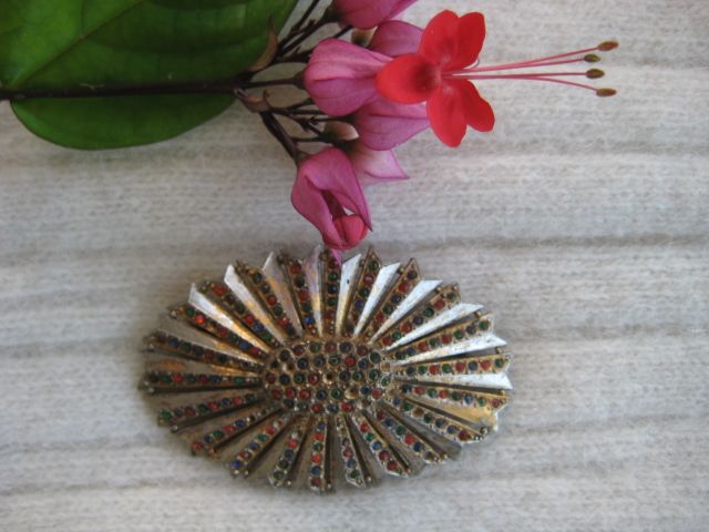 Colorful Rhinestone Brooch Colorful Rhinestone Brooch