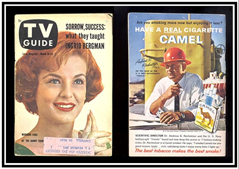 Two TV Guides with Lawrence Welk & Marjorie Lord covers Two TV Guides with Lawrence Welk & Marjorie Lord covers