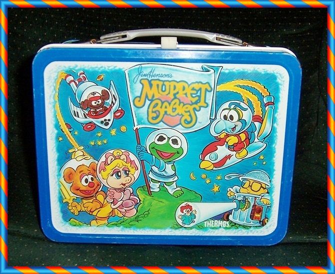 1985 Muppet Babies Metal Lunchbox by Thermos 1985 Muppet Babies Metal Lunchbox by Thermos