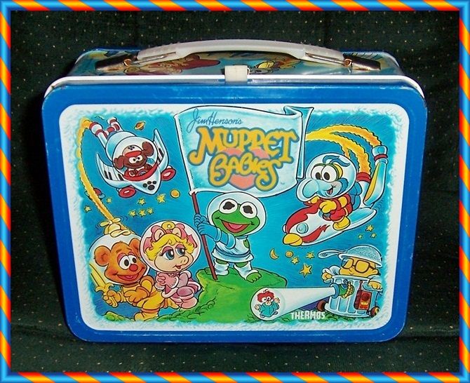 1985 Muppet Babies Metal Lunchbox by Thermos 1985 Muppet Babies Metal Lunchbox by Thermos