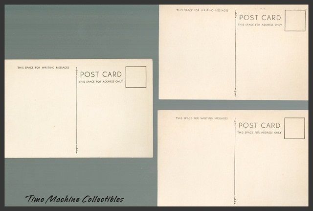 Six 1930's/1940's Comic Risqué Postcards Six 1930's/1940's Comic Risqué Postcards