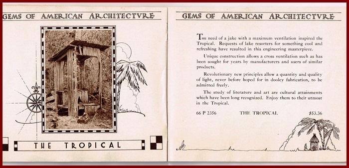 1935 Gems of American Architecture (The Outhouse) 1935 Gems of American Architecture (The Outhouse)