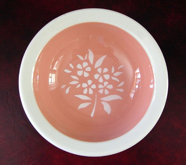 Illinois Central Railroad "CORAL" China Sauce Dish or Monkey Bowl Illinois Central Railroad "CORAL" China Sauce Dish or Monkey Bowl