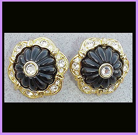 Designer Rhinestone Earrings SOPHISTICATED Lady! Joan Rivers! Designer Rhinestone Earrings SOPHISTICATED Lady! Joan Rivers!