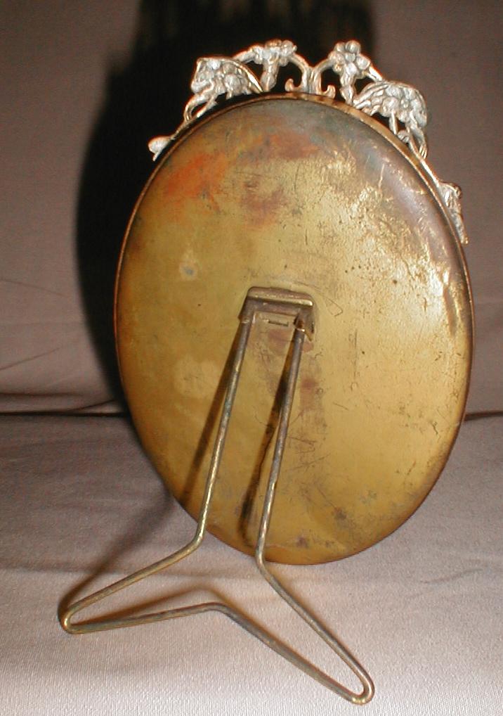 Lovely Antique Photograph Frame, Tabletop, Domed Glass Lovely Antique Photograph Frame, Tabletop, Domed Glass