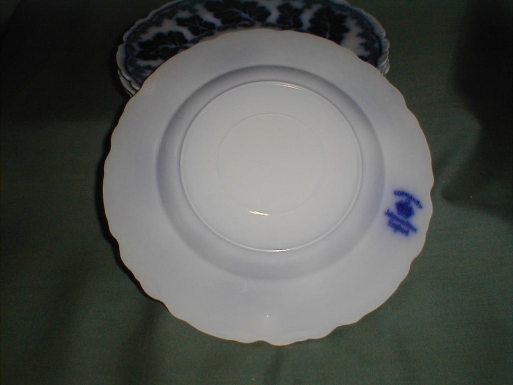 Lovely 7" Flow Blue Plate NORMANDY Johnson Bros. England Lovely 7" Flow Blue Plate NORMANDY Johnson Bros. England