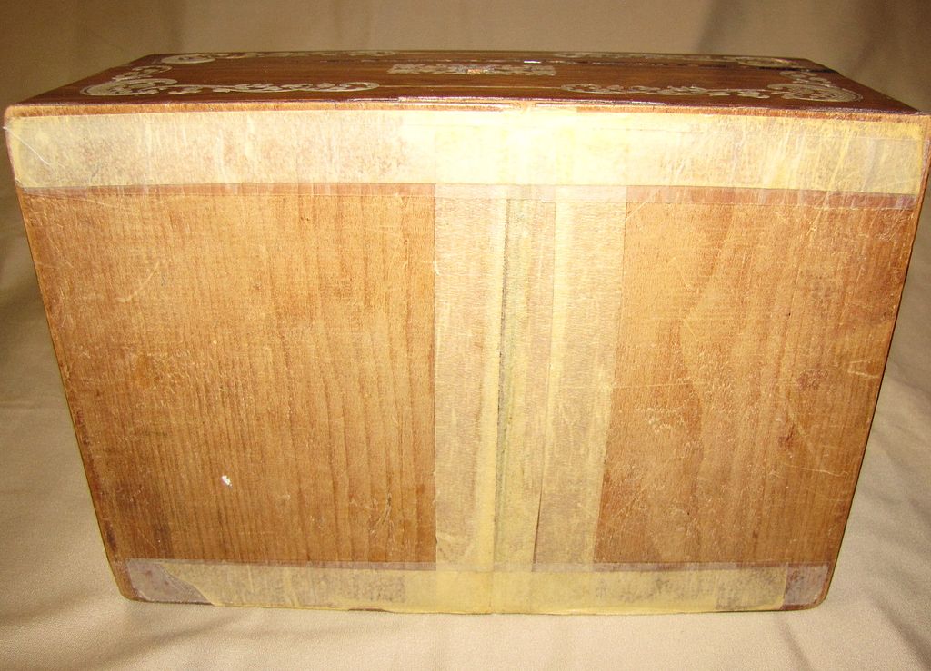 Lovely Antique MOP Inlay Writing Box, English Lovely Antique MOP Inlay Writing Box, English
