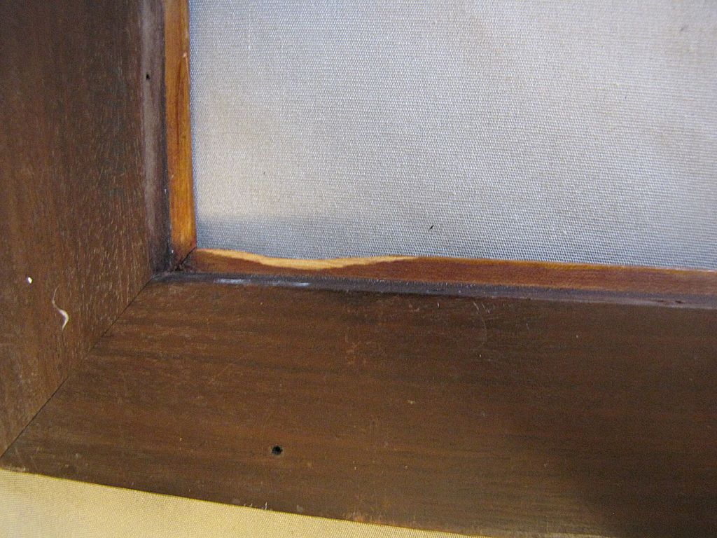 Lovely Vintage Wood Frame, Floral Decoration, 6" x 8" Lovely Vintage Wood Frame, Floral Decoration, 6" x 8"