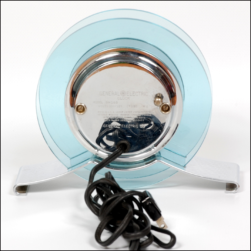 GE "Rapture" Electric Shelf Clock, Model 3H160 GE "Rapture" Electric Shelf Clock, Model 3H160