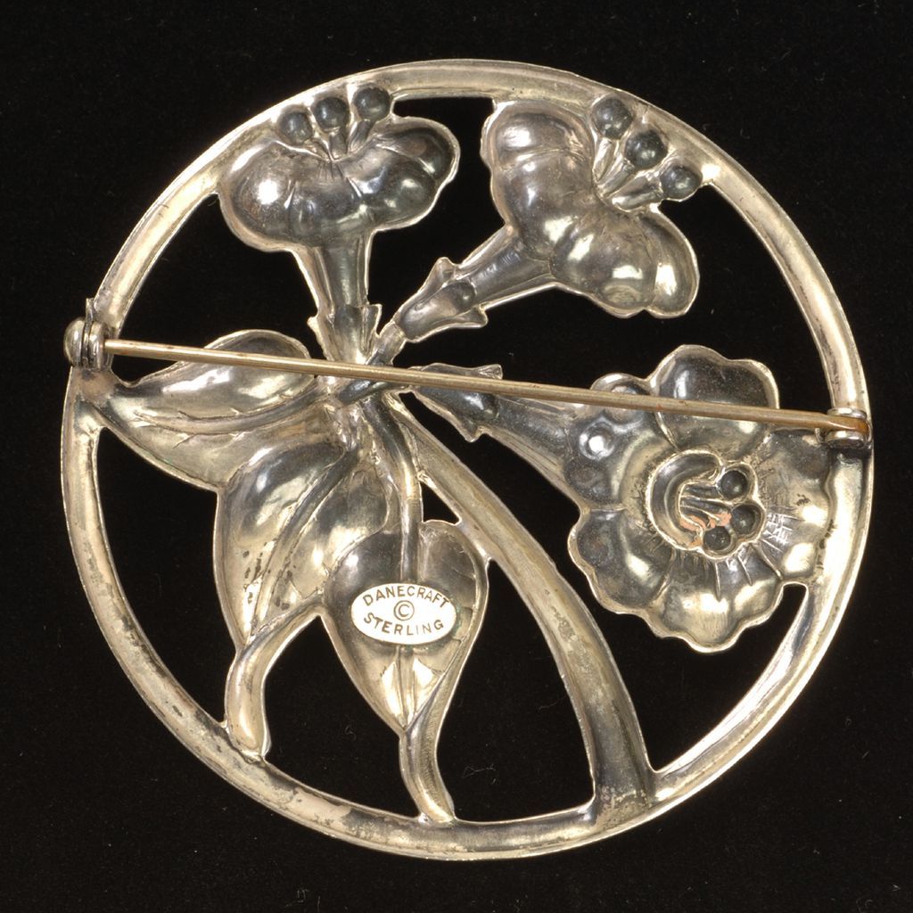 Dancraft Sterling Trumpet Brooch Dancraft Sterling Trumpet Brooch