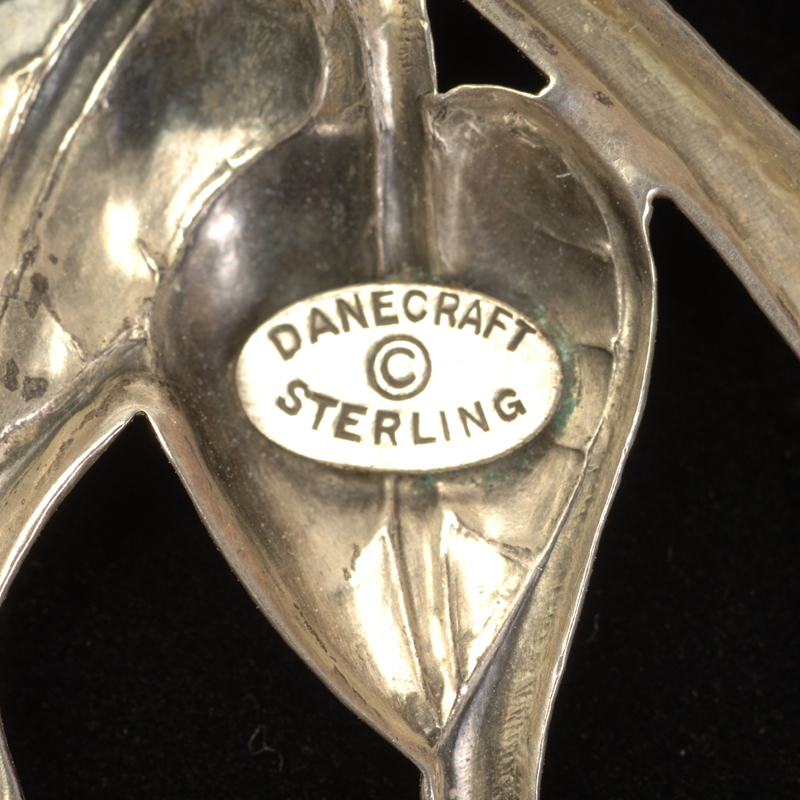 Dancraft Sterling Trumpet Brooch Dancraft Sterling Trumpet Brooch