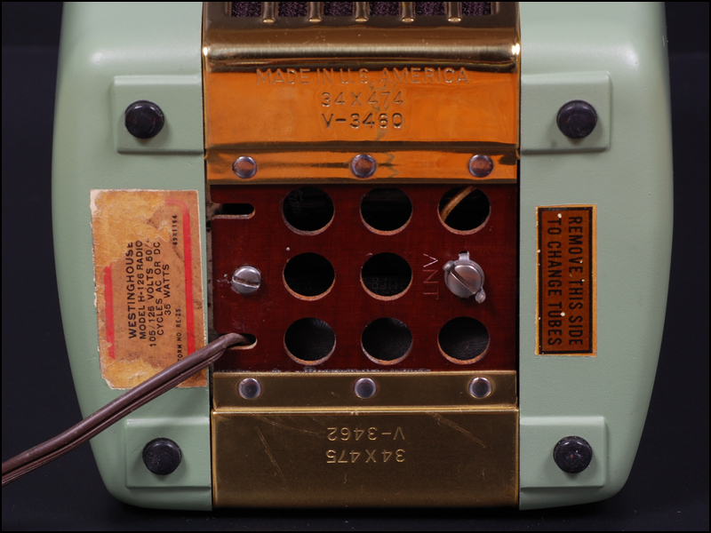 1940's Westinghouse Refrigerator Radio "Little Jewel" Model #126 1940's Westinghouse Refrigerator Radio "Little Jewel" Model #126