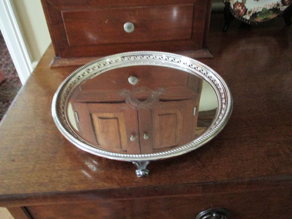 Ellis Barker 10" Footed Gallery Tray Ellis Barker 10" Footed Gallery Tray