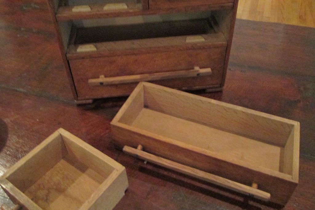 English Oak Chest (12 x 5x 11") C:1925 English Oak Chest (12 x 5x 11") C:1925