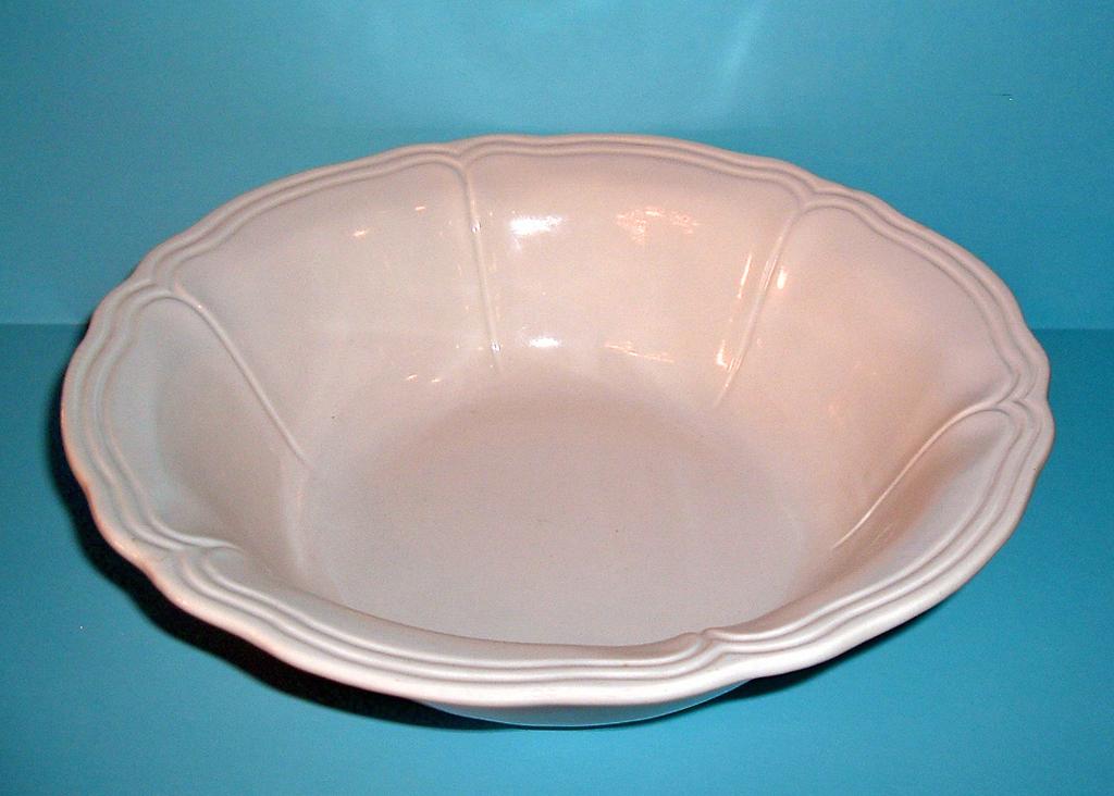Federalist White Dinnerware Large Vegetable Bowl Federalist White Dinnerware Large Vegetable Bowl