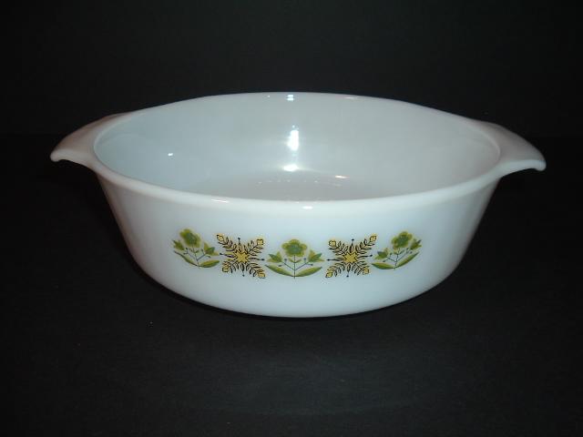Anchor Hocking Fire King "Meadow Green" 1.5 Qt. Casserole Anchor Hocking Fire King "Meadow Green" 1.5 Qt. Casserole