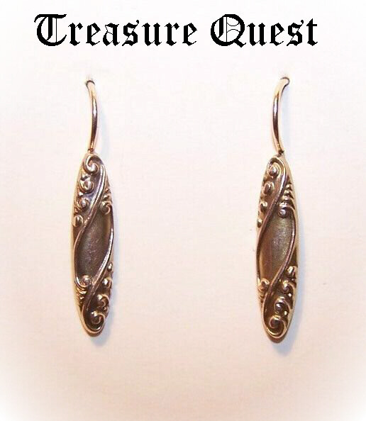 Lightweight ANTIQUE EDWARDIAN Gold Filled Drop Earrings! Lightweight ANTIQUE EDWARDIAN Gold Filled Drop Earrings!
