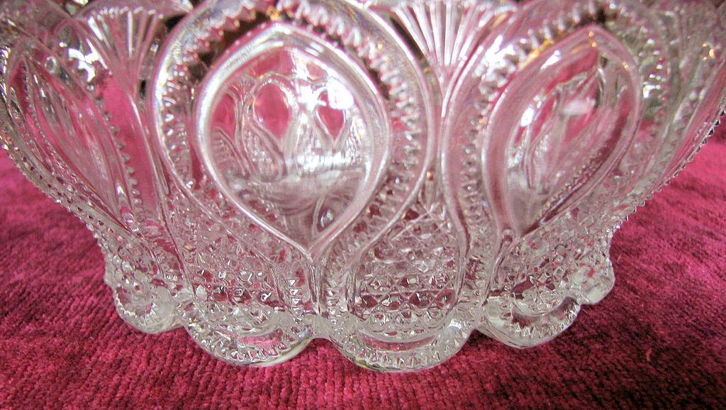 New Jersey, U.S. Glass, Loops and Drops, eapg bowl New Jersey, U.S. Glass, Loops and Drops, eapg bowl