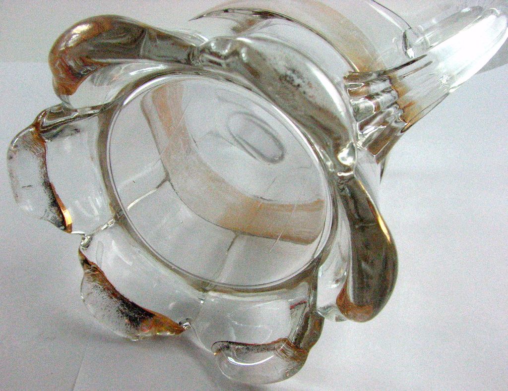 Eapg Riverside Glass, Ranson, Gold Band creamer Eapg Riverside Glass, Ranson, Gold Band creamer