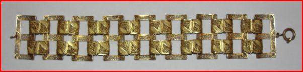 Classic Filigree Watch Band Bracelet 14 kt Gold Vermeil over Sterling Silver Classic Filigree Watch Band Bracelet 14 kt Gold Vermeil over Sterling Silver