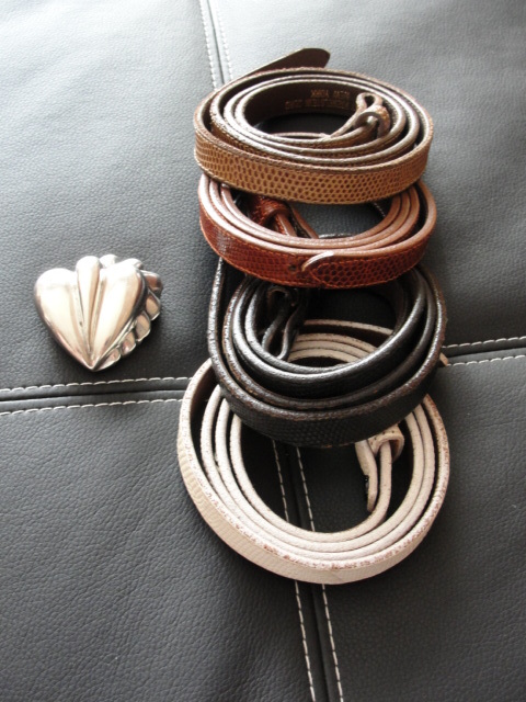 Barry Kieselstein Cord Sterling Silver Large Puffed Heart 3D Belt Buckle Barry Kieselstein Cord Sterling Silver Large Puffed Heart 3D Belt Buckle