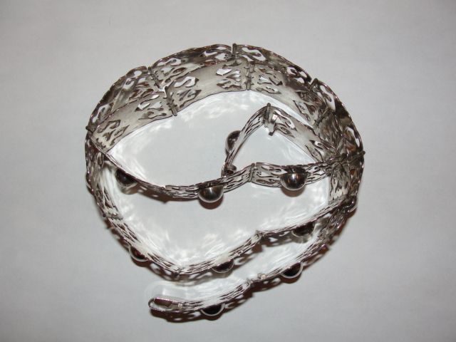 Mexican Hand Made Stamped Sterling Silver Belt Mexican Hand Made Stamped Sterling Silver Belt