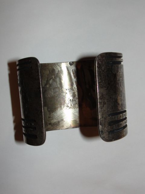 Sterling Silver Etched Tribal Massive Mexican Cuff Bracelet Sterling Silver Etched Tribal Massive Mexican Cuff Bracelet