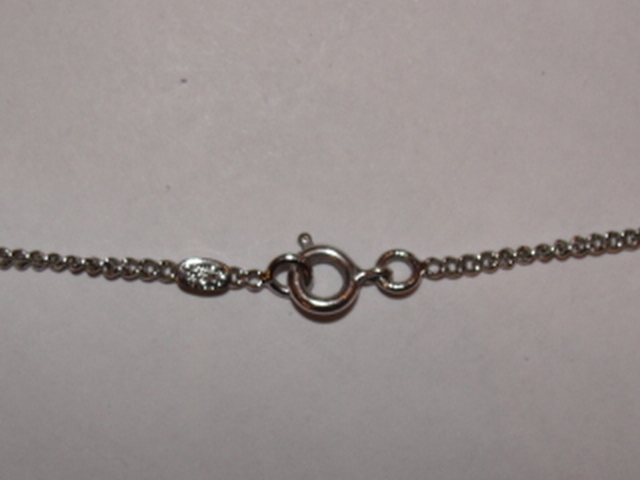 Chanel Silver Plated Rhinestone CC Monogram Pendant Necklace Chanel Silver Plated Rhinestone CC Monogram Pendant Necklace