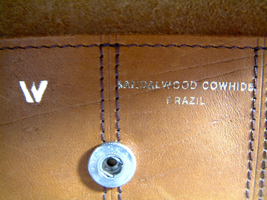Vintage Brazilian Leather Cross Body Envelope Purse Vintage Brazilian Leather Cross Body Envelope Purse