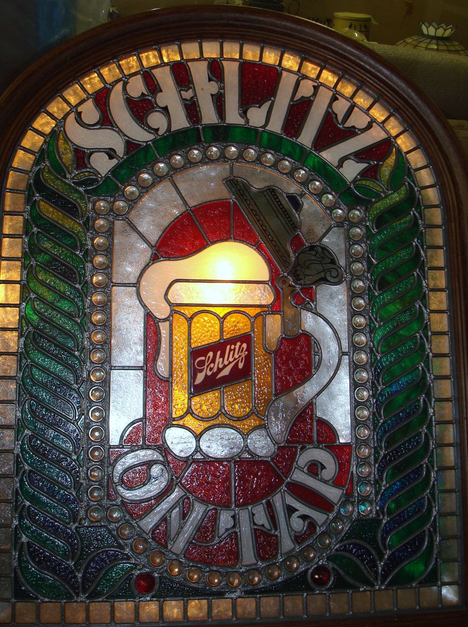 Schlitz Beer Lamp