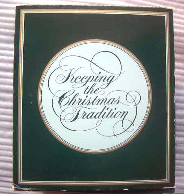 AVON Christmas Memories Series Second in Series - 1982 AVON Christmas Memories Series Second in Series - 1982