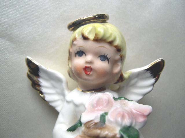 April Girl Angel Figurine Made in Japan April Girl Angel Figurine Made in Japan