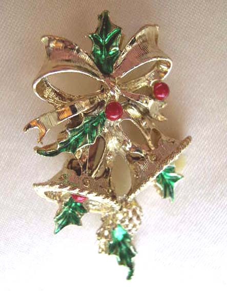 Vintage Gerry's Signed Two Bells Pin Vintage Gerry's Signed Two Bells Pin