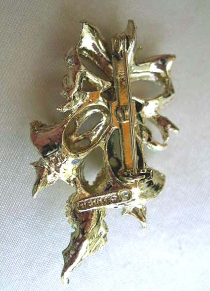 Vintage Gerry's Signed Two Bells Pin Vintage Gerry's Signed Two Bells Pin