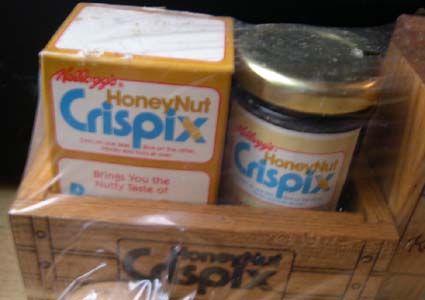 KELLOGG's Crispix Cereal in a Wooden Toy Truck - 1986 KELLOGG's Crispix Cereal in a Wooden Toy Truck - 1986