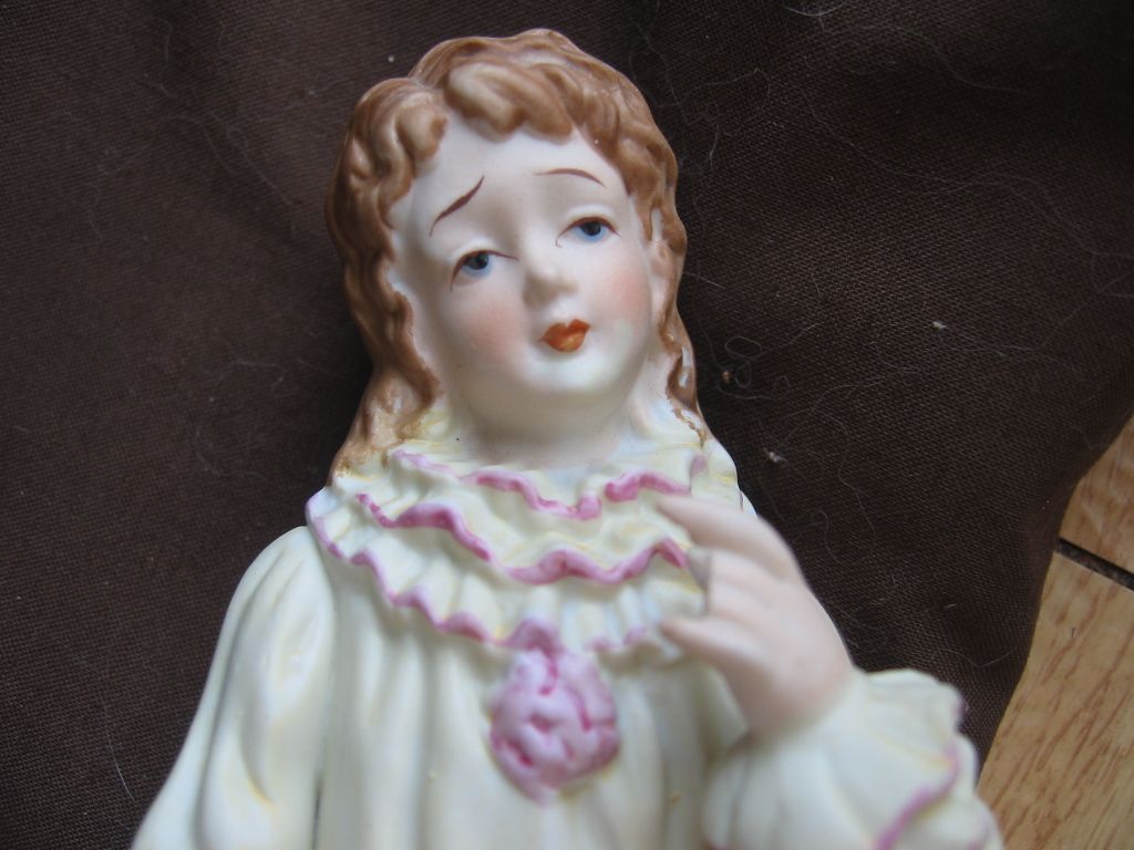 Eda Mann Milano Porcelain Pair of Clowns or Jesters Eda Mann Milano Porcelain Pair of Clowns or Jesters